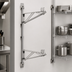 Thumbnail image #3 for 54-Inch Adjustable Wall-Mount Wire Shelving Post, Stainless Steel
