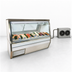 Thumbnail image #3 for Howard-McCray 34N Series 96-Inch Double Duty Remote Refrigerated Fish/Poultry Service Case with Straight Glass Front