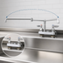 Thumbnail image #3 for T&S Brass B-1123-M Deck-Mounted Workboard Faucet with 12-Inch Swing Nozzle, 8-Inch Centers