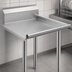 Thumbnail image #3 for Left-to-Right Straight Clean Dishtable with 9-Inch Backsplash, 24 x 30 Inches, Stainless Steel