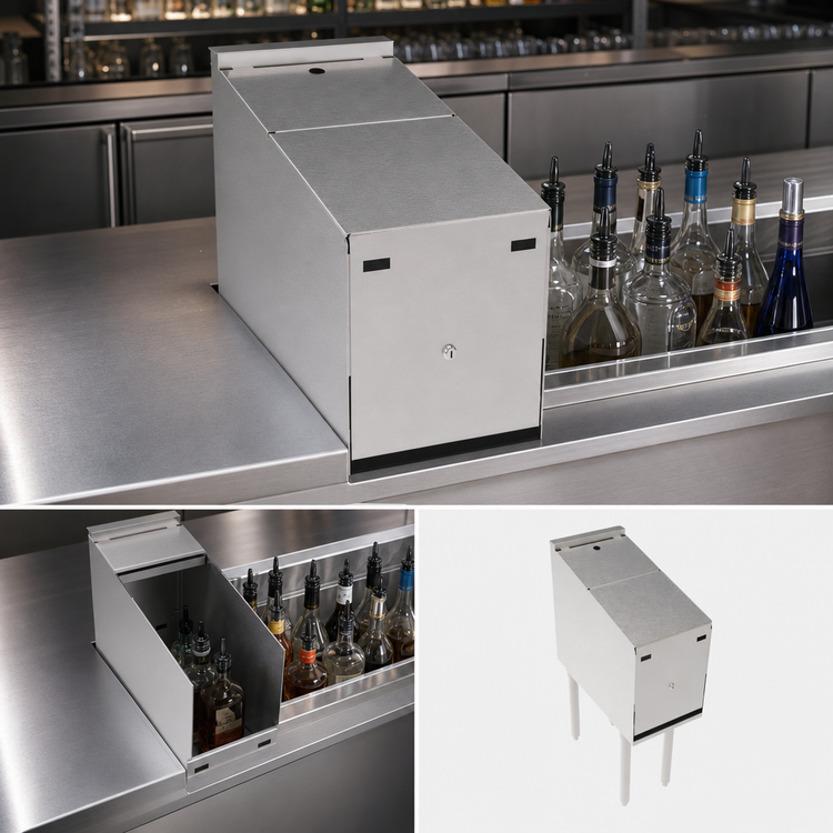 Product image #3 for Krowne Royal Series 12-Inch Double Locking Cover for KR24-ML12