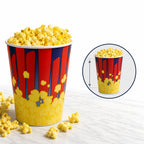 Thumbnail image #3 for Winco Benchmark 41446CS 46 oz Popcorn Tub, 4-3/4" Top Diameter x 7" H