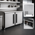 Thumbnail image #3 for Centerline by Traulsen 36-Inch Two-Section Undercounter Reach-In Freezer with Solid Left/Left Doors, 9 Cu. Ft.