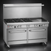 Thumbnail image #3 for Southbend Ultimate 60-Inch Gas Restaurant Range with 6 Open Burners, Right 24-Inch Griddle/Broiler, and 2 Standard Ovens