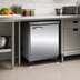 Thumbnail image #3 for IKON Refrigeration IUC28F 27.8-Inch Undercounter Freezer, 1 Section, 6.5 Cu. Ft., Solid Door