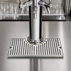 Thumbnail image #3 for Micro Matic USA DP-1020D Stainless Steel Surface-Mount Drip Tray Trough for Draft Beer Columns, 14 x 8 Inches