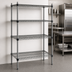 Thumbnail image #3 for Eagle Valu-Master Quad-Adjust Stationary 4-Tier Wire Shelving Starter Unit, 48