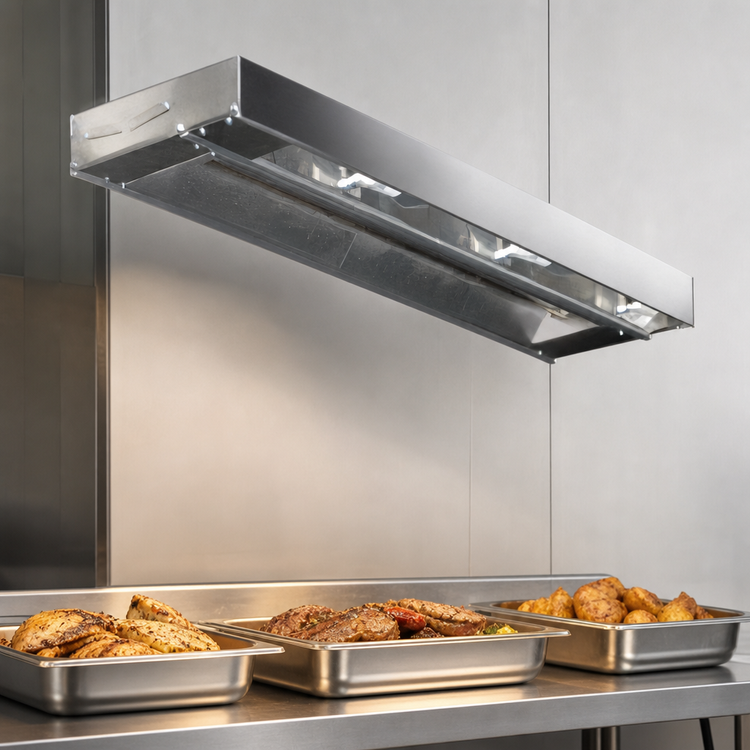 Product image #3 for Eagle RedHots 42-Inch Single High-Watt Unlighted Rod-Type Strip Heat Lamp with Remote, 120V