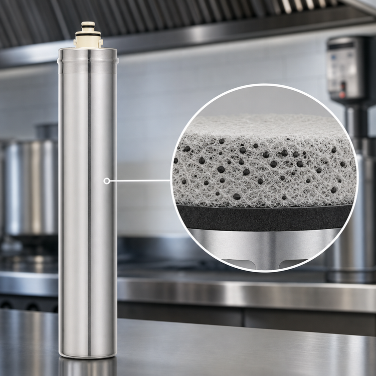Product image #3 for Everpure 4FC Fibredyne II Water Filter Cartridge, 15,000 Gallon, 2.5 GPM, 0.2 Micron, Case of 6