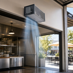 Thumbnail image #3 for Berner Industrial IDC12-3096A-1 96-Inch Unheated Direct-Drive Air Curtain, 3 x 1/2 HP Motors, for Doors Up to 12 Feet