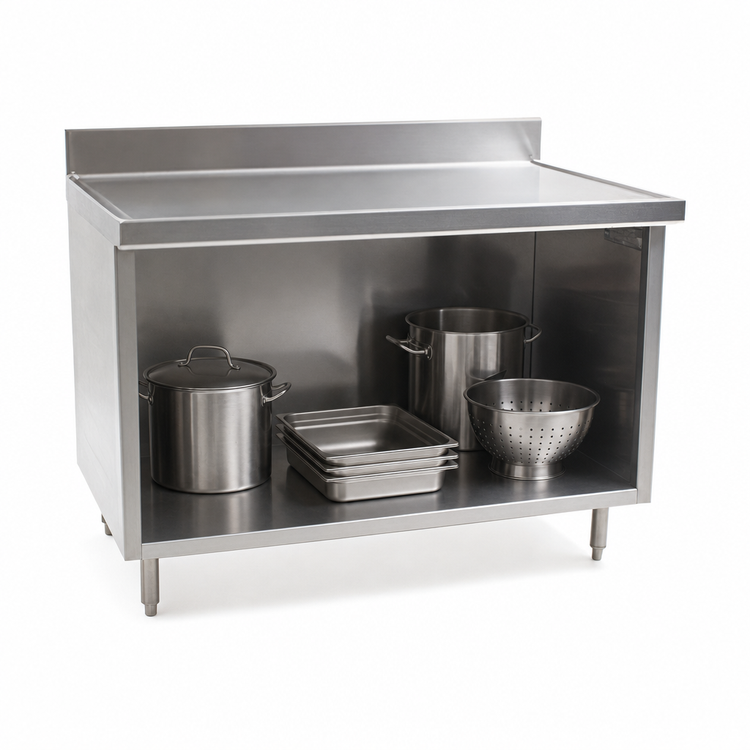 Product image #3 for Eagle Spec-Master Marine Counter Edge Open Front Cabinet Base Work Table, 72 x 30 Inches