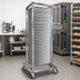 Thumbnail image #3 for Channel Extra Heavy-Duty Aluminum End-Load Bun Pan / Dough Box Dolly, 100-Pan Capacity