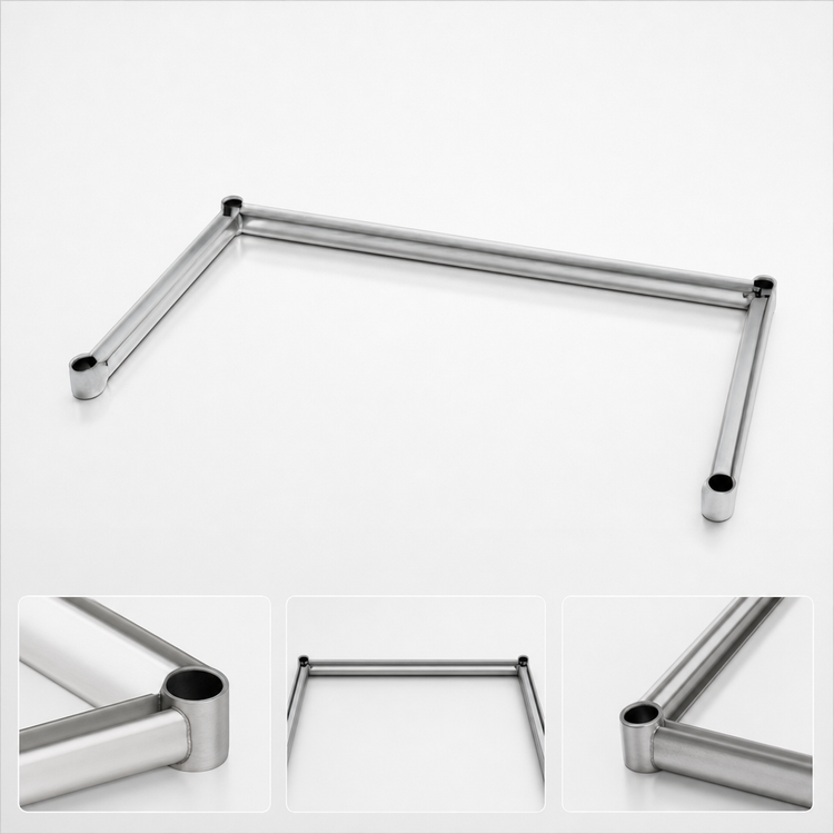 Product image #3 for EAGLEgard 3-Sided Channel Frame, 72 x 36 Inches, Hybrid Epoxy Finish