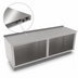 Thumbnail image #3 for John Boos 120-Inch x 36-Inch Open Front Stainless Steel Work Table with 1-1/2-Inch Rear Riser