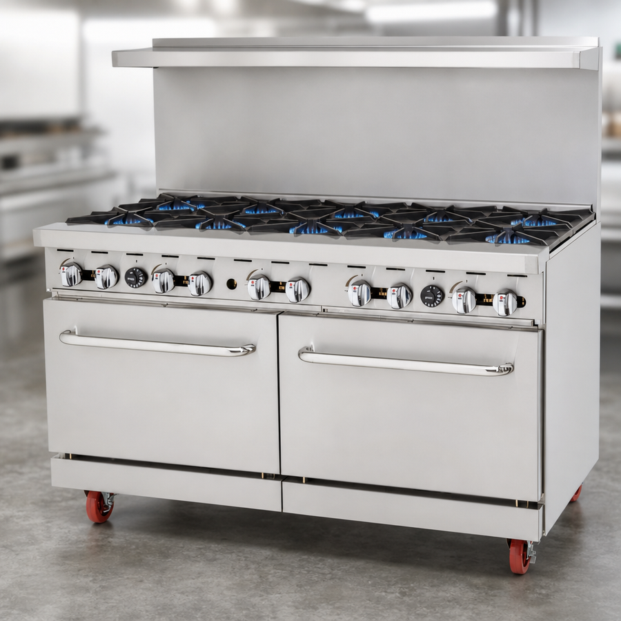 10 Open Burners