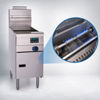 Thumbnail image #3 for Pitco Frialator (Middleby) Solstice Supreme SSPG14 12-Gallon Gas Pasta Cooker, Single Tank, Digital Controls, Manual Fill