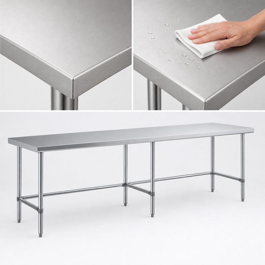 18-Gauge 430 Stainless Steel Top