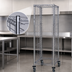 Thumbnail image #3 for Conductive Full-Size End-Loading Tray Cart with Casters, 38-Tray Capacity