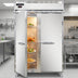 Thumbnail image #2 for Continental Refrigerator Designer Line DL2W-SS Two-Section Reach-In Heated Holding Cabinet, Stainless Steel
