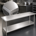 Thumbnail image #3 for Advance Tabco 144-Inch x 24-Inch 304 Stainless Steel Work Table with Adjustable Undershelf