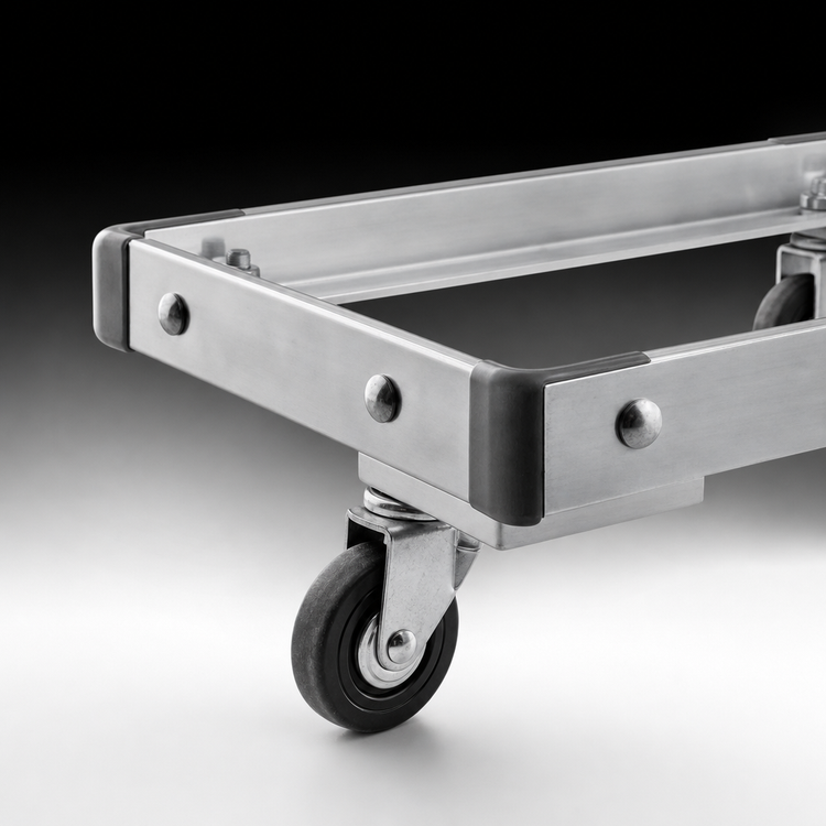 Product image #3 for Metro Made-To-Order Aluminum Truck Dolly Frame, 42 x 24 Inches, Corner Bumpers