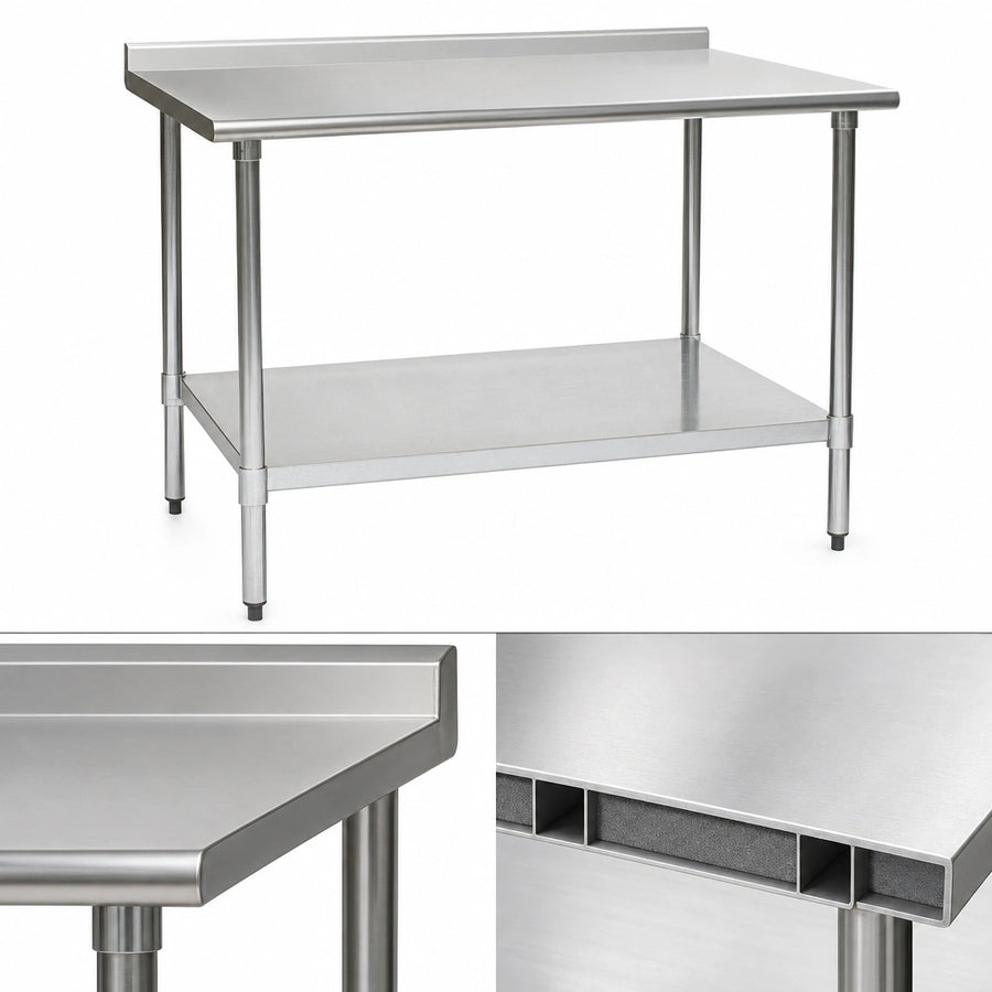 Reinforced Stainless Steel Top