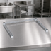Thumbnail image #3 for Metro Super Erecta 3-Sided Bus Cart Channel Frame, 48 x 18 Inches, 304 Stainless Steel