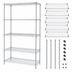 Thumbnail image #3 for Quantum Chrome Wire Shelving Starter Kit, 54
