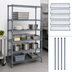 Thumbnail image #3 for Quantum 36 in. W x 24 in. D x 54 in. H 5-Shelf Stationary Wire Shelving Starter Kit, Gray Epoxy Antimicrobial Finish
