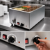 Thumbnail image #3 for General GFW100D Countertop Wet Food Warmer with Drain, 6.3 Gallon Capacity, Stainless Steel