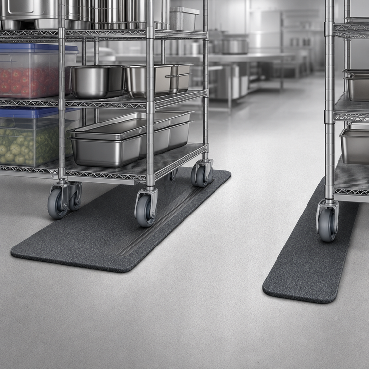 Product image #3 for Metro TOP-TRACK High-Density Floor Pad Protectors, 20-Foot Pair for MetroMax and Super Erecta Top-Track Systems