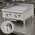 Thumbnail image #3 for Migali Competitor Series 24-Inch Countertop Natural Gas Griddle with Thermostatic Controls