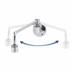 Thumbnail image #3 for T&S Brass Chinese Range Pot Filler Faucet with Swing Nozzle and 2.2 GPM Aerator