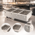 Thumbnail image #3 for Vollrath Three-Well Drop-In Hot Food Well with Auto-Fill and Thermostatic Controls, 120V