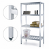 Thumbnail image #3 for New Age H.D. Series Heavy-Duty 4-Tier All-Welded Aluminum Shelving Unit, 42 x 24 x 72 Inches