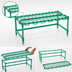 Thumbnail image #3 for EagleGard Stationary Wire Dunnage Rack, 60