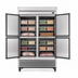 Thumbnail image #3 for True Two-Section Reach-In Freezer with 4 Half Doors, -10°F