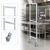 Thumbnail image #3 for Fermostock 71-Inch Mobile Shelving Upright, 14-Inch Deep