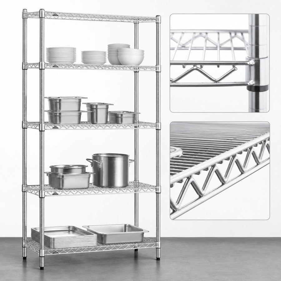 Patented QuadTruss Shelves