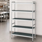 Thumbnail image #3 for Fermod Fermostock 5R35C83 5-Tier Starter Shelving Unit with Removable Polymer Inserts, 35"W x 22"D x 83"H