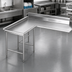 Thumbnail image #3 for Eagle Spec-Master Island Design Clean Dishtable, 60-Inch Machine-to-Corner and Corner-to-End Layout, 30-Inch Working Depth, 14 Gauge 304 Stainless Steel