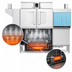 Thumbnail image #3 for Hobart CL76C-BAS+BUILDUP Steam Tank Heat High Temperature Rack Conveyor Dishwasher