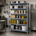 Thumbnail image #3 for Quantum Heavy-Duty Stationary Wire Shelving Unit, 36 x 18 x 75 Inches, 13 Shelves, 400 lb. Per Shelf
