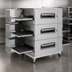 Thumbnail image #3 for Lincoln Impinger Low Profile 1600 Series Triple-Stack Gas Conveyor Oven Package