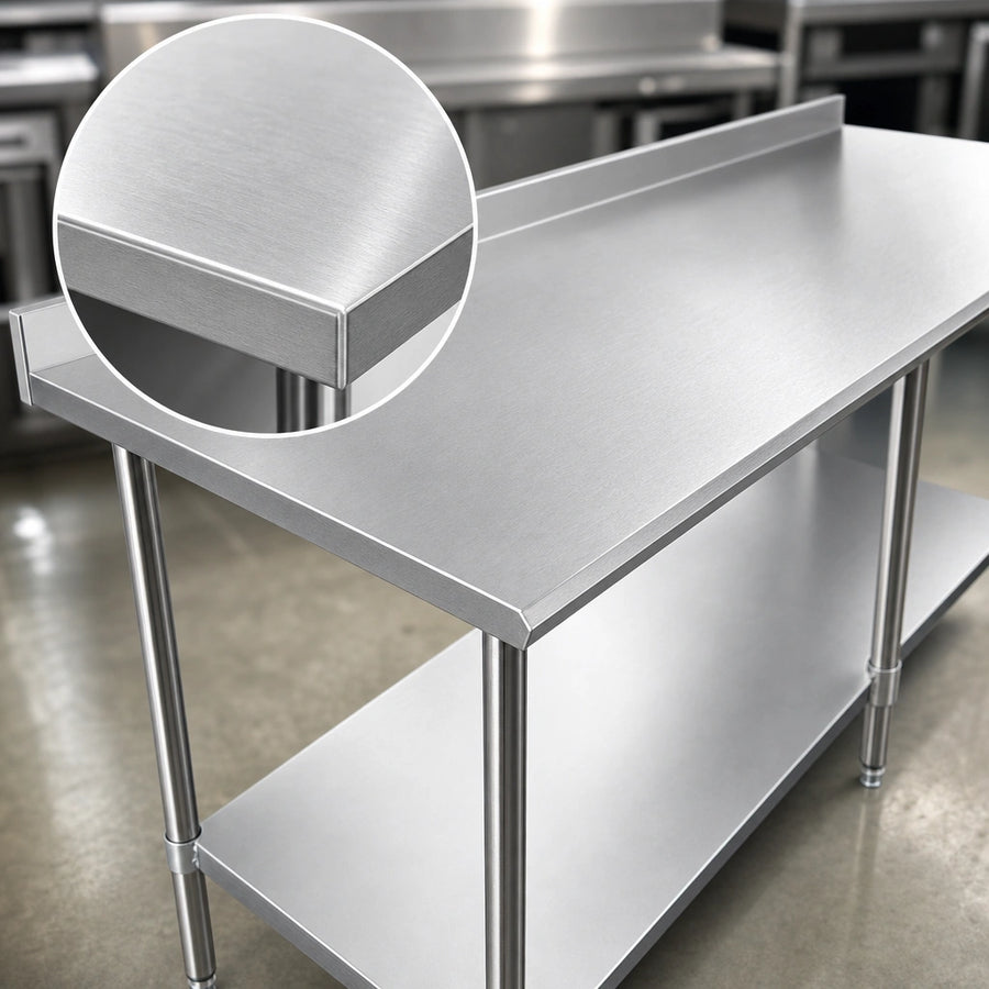 16-Gauge 400 Series Stainless Steel Top