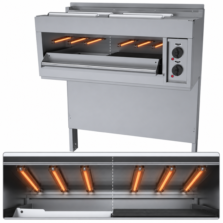 Product image #2 for Garland 36-Inch Heavy Duty Range-Mounted Electric Salamander Broiler