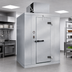 Thumbnail image #3 for Polar-Pak 12' x 6' Indoor Walk-In Cooler with Top-Mounted Self-Contained Refrigeration and Floor