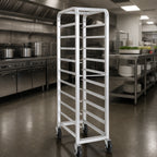 Thumbnail image #3 for Channel Lifetime Tough AXD521P3 Aluminum End-Load Platter Rack Cart, 5-Capacity for 18-Inch Platters