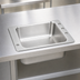 Thumbnail image #3 for Advance Tabco Smart Series Self-Rimming Drop-In Classroom Sink, 1-Compartment, 20 x 16 x 8 in Bowl, 304 Stainless Steel