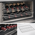 Thumbnail image #3 for Beverage-Air Curved Chrome Wine Rack for MMR44, 10-Bottle Capacity